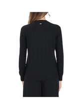ARMANI EXCHANGE Armani Exchange Maglia Donna - Nero Blk/Blk Monogram